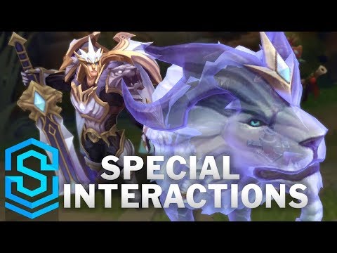 God-King Garen Special Interactions