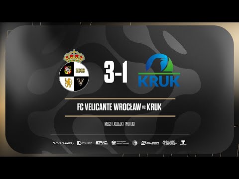 Skrót | FC VELICANTE WROCŁAW - KRUK 3:1 | PRO LIGA, Sezon Jesień 2025 - 06.11.2025