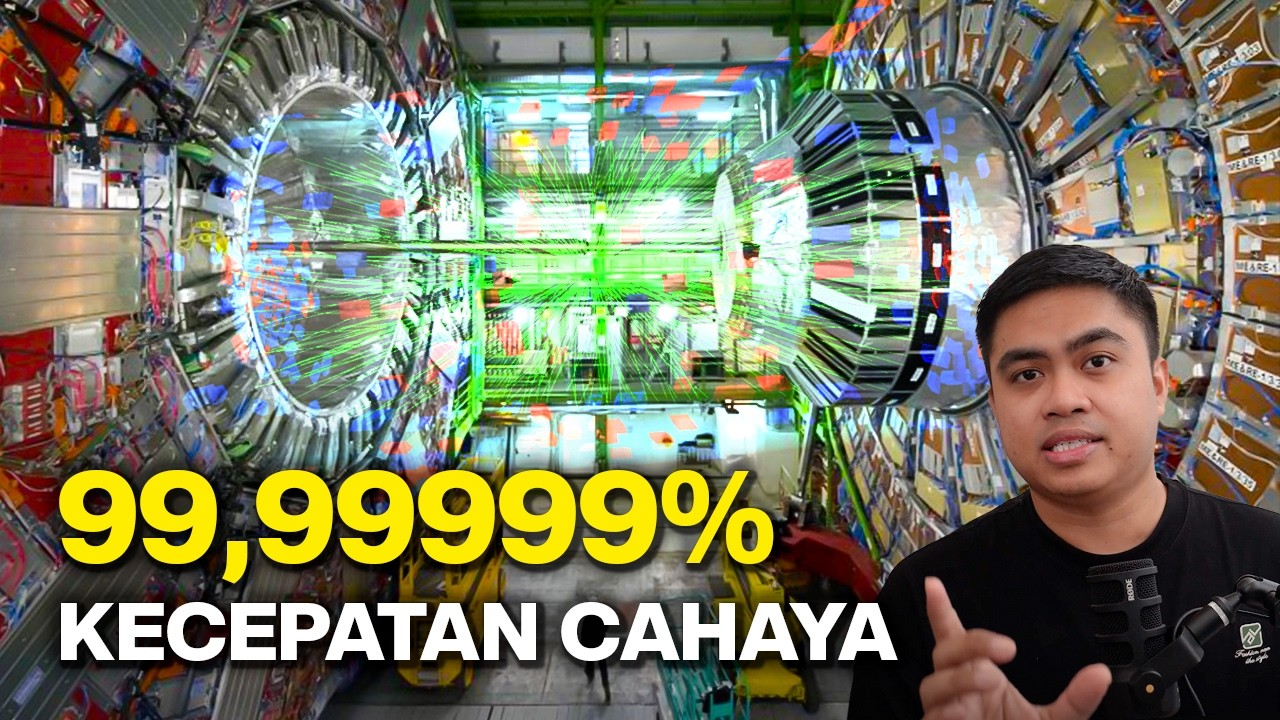 Alat ini mensimulasikan kondisi awal alam semesta. Large Hadron Collider.