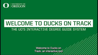 How to use Ducks on Track