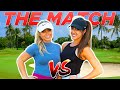 I Challenged Sabrina Andolpho To a Golf Match!!
