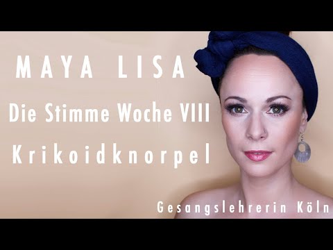 Die Stimme - Woche VIII - Krikoidknorpel | Singen | Gesangsunterricht | Gesangslehrerin | Köln