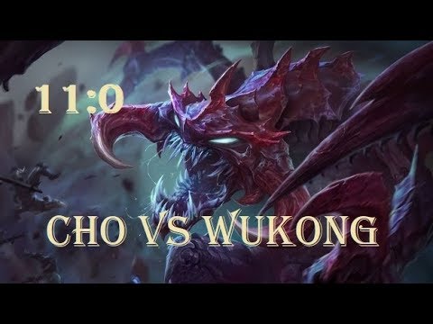 Cho'gath vs Wukong season 8 Top lane
