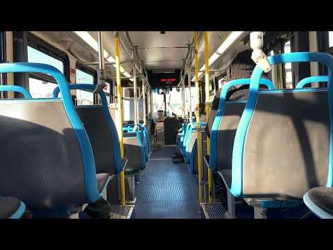 CTA On Board Riding 2007 New Flyer D40LF Bus 1375 on Route 52A South Kedzie North to Orange Line