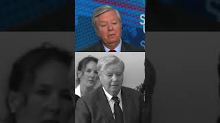 Lindsey Graham in August vs. September on regulating abortion #shorts