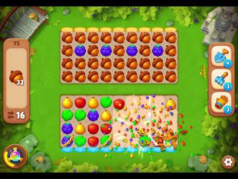 Gardenscapes Level 75 [No Boosters]