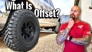 What is Wheel Offset and Backspacing What will Fit on your Truck  RAM 2500 35x12.5x17