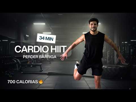 34 MIN SUPER INTENSE HIIT WORKOUT to burn 700 calories at home and without equipment