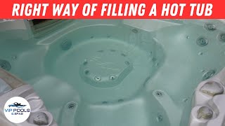 How to Fill a HOT TUB | No More Hot Tub Air Lock