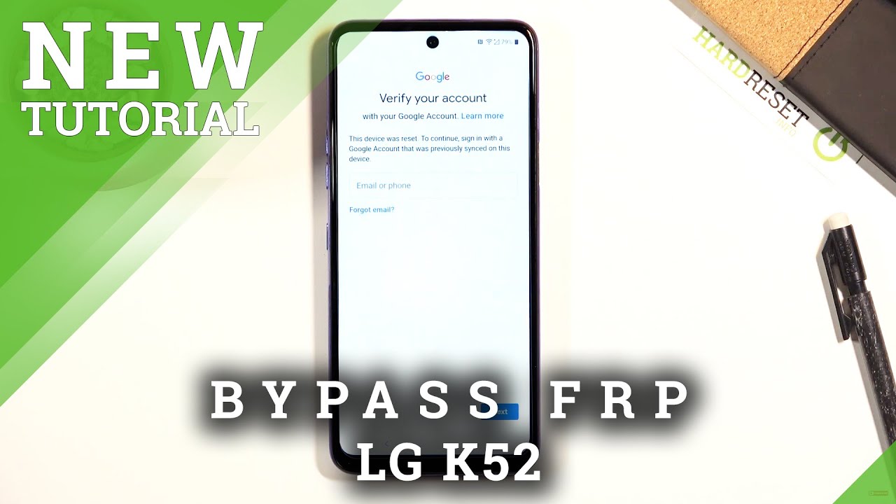 How to Bypass Google Verification in LG K52 – Unlock FRP