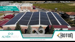 ALVEN ENERJİ - KOTON 2 GES 490 kWp