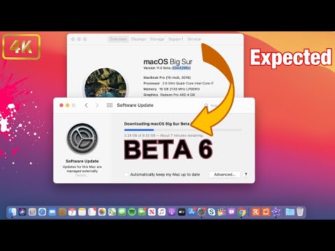 macOS BIG SUR BETA 6 - Major Improvements & Fixes Expected