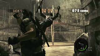 Steam RE5 Merc TM solo Chris(BSAA) 474k