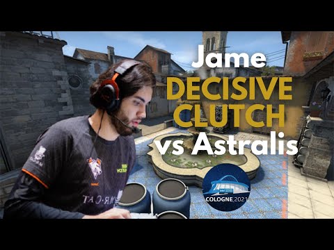 Jame DECISIVE CLUTCH vs Astralis - IEM Cologne 2021