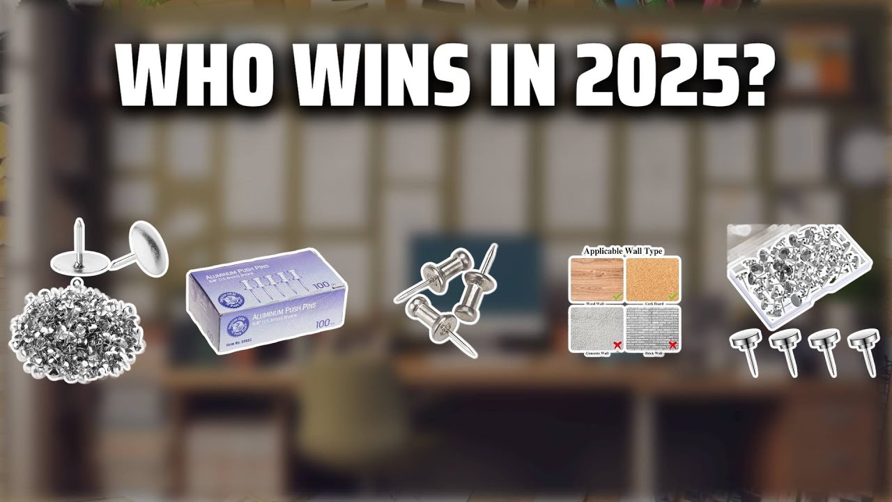 The Top 5 Best Metal Push Pins in 2025 - Must Watch Before Buying!
