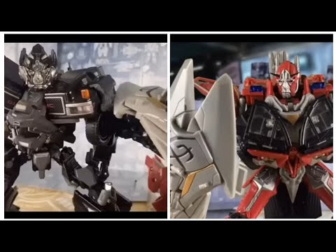 Transformers dark of the moon Ironhide gets revenge on sentinel prime stop motion