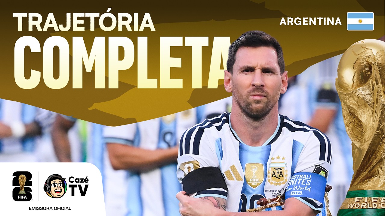 VIRADAS HISTÓRICAS E UM FINAL AMARGO! REVEJA A TRAJETÓRIA DA ARGENTINA NA COPA DO MUNDO FIFA™️2026