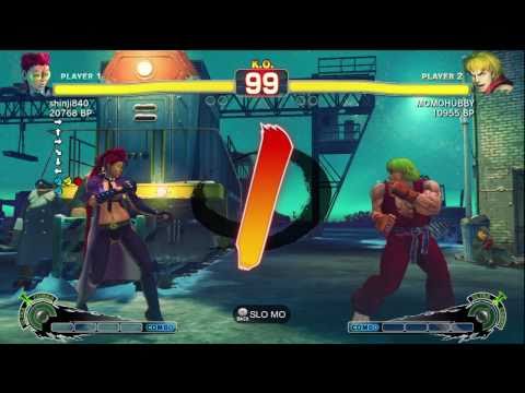 shinji840 [Viper] vs MOMOHUBBY [Ken] SSF4 Ranked Matches - Xbox Live - TRUE-HD