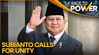 Indonesia: Prabowo Subianto addresses ceremony confirming his victory | Race to Power