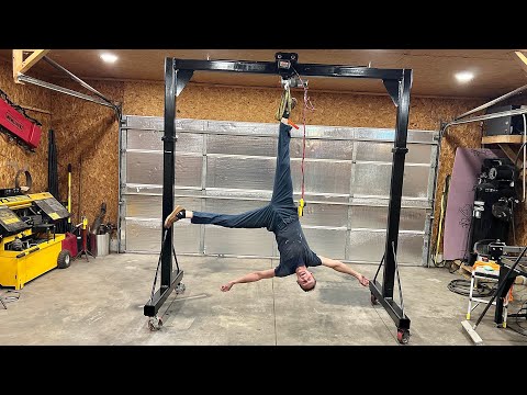DIY Shop Gantry Crane Build￼