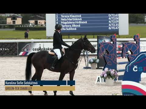 Czech Junior Cup (L**, 120 cm) – Český skokový pohár Chuchle Arena Praha, 14. 9. 2025