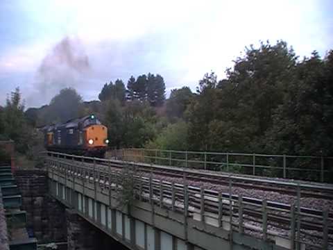 DRS's 37038+37059 thrash chesterfield