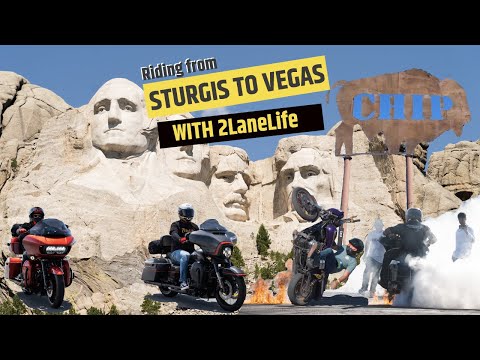 Sturgis 2020 | Riding from Sturgis to Las Vegas | Mount Rushmore, Bell Brawl & More | 2LaneLife