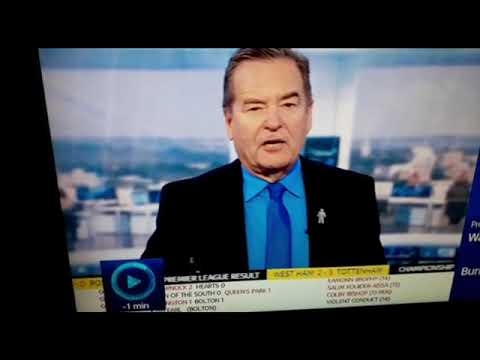 Unbelievable Jeff!! A mention on Soccer Saturday