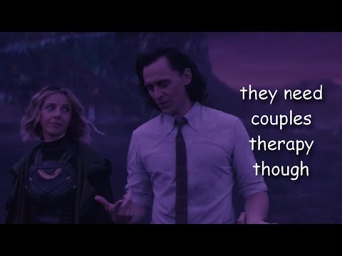 loki and sylvie acting like a married couple for 7 wholesome minutes