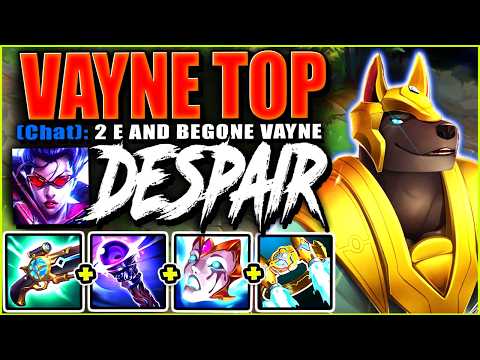 Vayne Top on DESPAIR vs my AP PEN NASUS Build ~ FULL COUNTER WITH NO CHANCE TO PLAY 💀💀 s15 Gameplay