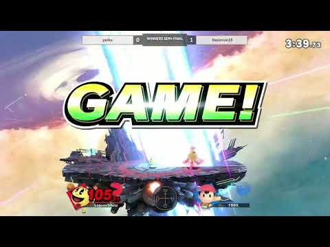 polka (Pac-Man) vs Nessman18 (Ness) - Rise of Guildhouse #7 Pools Winners SF