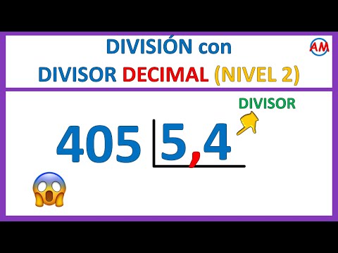 📌 DIVISIÓN con DECIMALES en el DIVISOR  | Super fácil 💪 | Ejercicio N° 3
