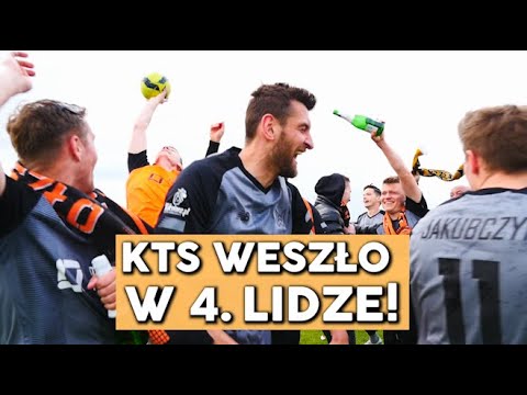 KULISY - AWANS KTS WESZŁO DO 4. LIGI! MACHALSKI Z RZUTU WOLNEGO, PIŁKARZ KTS GRAŁ W ZIARNIE
