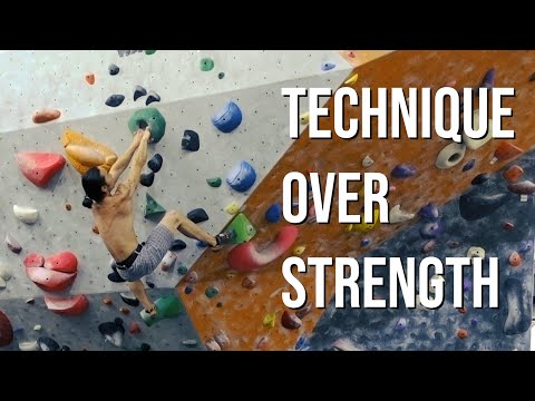 (Climbing Analysis) Technique Over Strength - The Efficiency of the Deadpoint