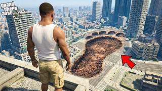 Download lagu GTA 5 : Franklin Found A Mysterious Foot Print In GTA 5 ! (GTA 5 Mods) mp3