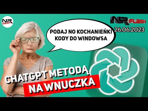 ChatGPT metodą na wnuczka - NRFlash (26.06.2023) (polskie napisy / english subtitles)