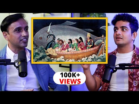 When Lord VISHNU Warned About A Terrible Flood I Story Of Manu And A Giant Boat