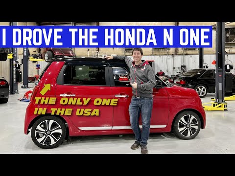 I DROVE The RAREST Car In The USA *Honda N ONE Premium*