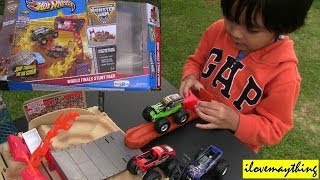 Monster Jam World Finals Stunt Pack Arena Playtime