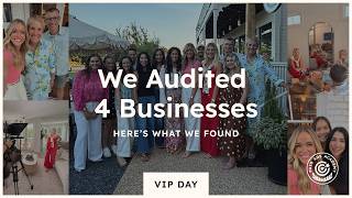 Inside a Full VIP Day: Website, Social & Ad Audits for 4 Businesses