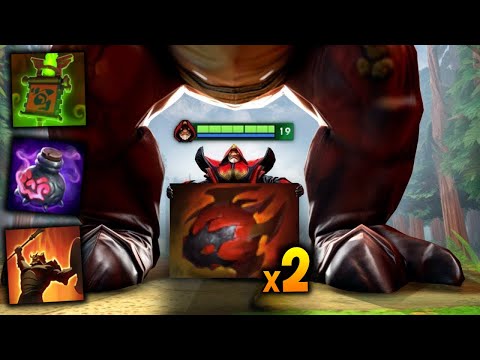 1000 Health Regen Warlock🔥🔥🔥Attack on Titan Golems One Shot | Dota 2 Gameplay