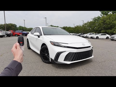 2025 Toyota Camry SE: Start Up, Walkaround, Test Drive and Review