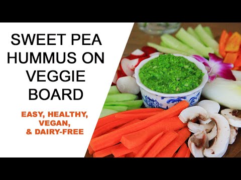 Sweet Pea Hummus - Recipe inspired by St. Louis, Missouri