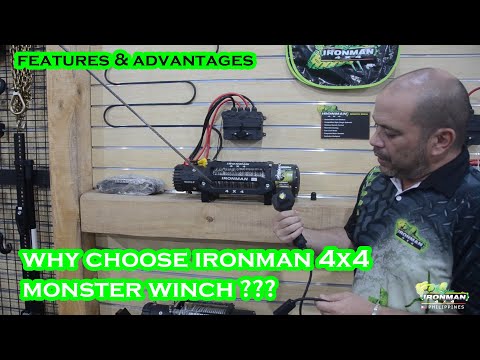 IRONMAN 4X4 MONSTER WINCH