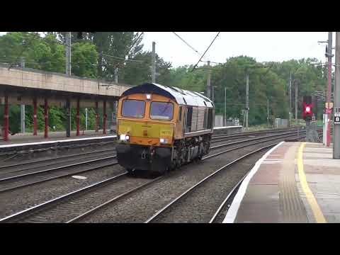 66770 0z44 Longtown MOD - Crewe Basford Hall, 17th June 2022