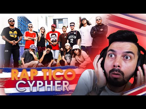 Rap Tico Cypher REACCIÓN - Taly, RVS, Cehzar, Fabri, Crypy, Eros EQ, GBO, Tate, Mariano, SNK, Vermon