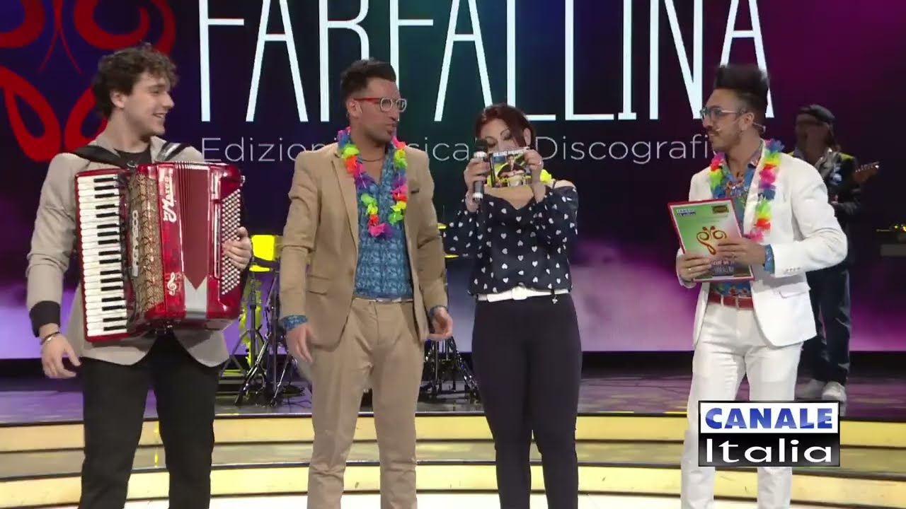 Valerio Bagnasco - ANDROMEDA (concert cumbia) Canale Italia SPECIALE FARFALLINA Cantando Ballando