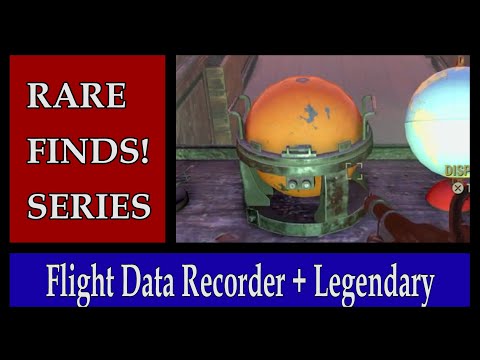 FALLOUT 76 - Rare Items #2 - Flight Data Recorder + Legendary Treasure Hunter
