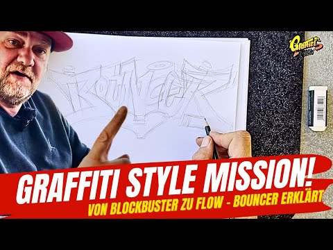 BOUNCER STYLE explained – The perfect mix of blockbuster & simple! | Graffiti Style Mission #1