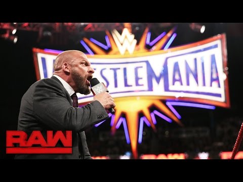 Triple H has an ultimatum for Seth Rollins: Raw, March 20, 2017